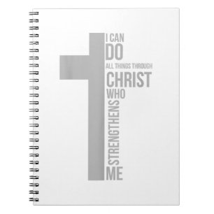 Carnet Je Peux Faire Tout Par Le Christ Qui Renforce