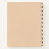 Carnet Je peux le construire (tan) Planner/ (Dos)