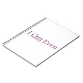 Carnet JE PEUX même (Côté gauche)