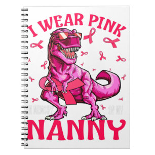 Carnet Je Porte Du Rose En Mémoire De Ma Nounou Cancer Du