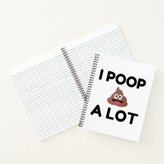 Carnet Je Pose Beaucoup (Intérieur)