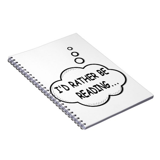 Carnet Je préfère lire (Côté Droit)