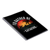 Carnet Je préférerais être Kayak (Côté Droit)