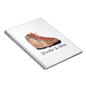 Carnet Je Préférerais Être Randonnée Aquarelle (Côté Droit)