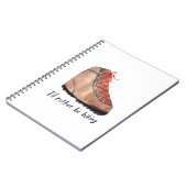 Carnet Je Préférerais Être Randonnée Aquarelle (Côté gauche)