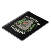 Carnet Je préférerais grimper (Côté gauche)