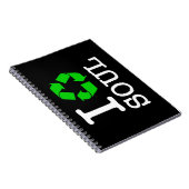 Carnet Je Recycle L'Âme (Côté Droit)