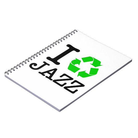 Carnet Je Recycle Le Jazz (Côté gauche)