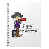 Carnet Je Serai Entendu (Devant)