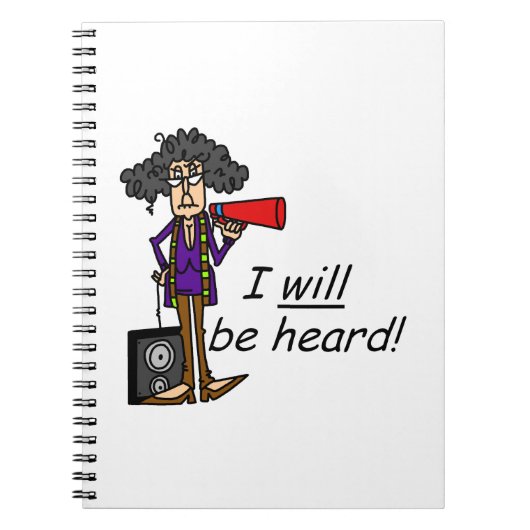 Carnet Je Serai Entendu (Devant)