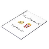 Carnet Je serais plutôt aux films (Côté gauche)