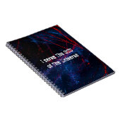 Carnet Je sers le Dieu de l'univers (Côté Droit)