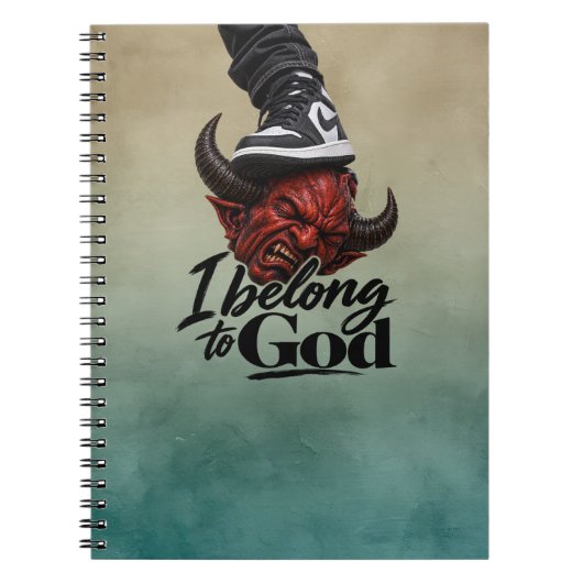 Carnet Je suis à Dieu (Devant)