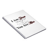 Carnet Je Suis À Toi, Tu Es À Moi. (Côté Droit)