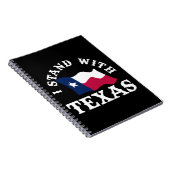Carnet Je suis avec le Texas (Côté Droit)