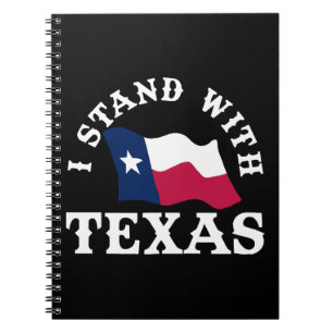 Carnet Je suis avec le Texas