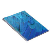 Carnet Je suis bleu - Plumes Macaw (Côté Droit)