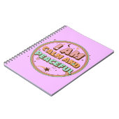 Carnet Je Suis Calme Et Pacifique (Côté gauche)