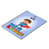 Carnet Je suis courageux (Côté gauche)