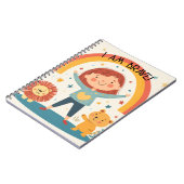 Carnet Je suis courageux - Affirmation pour enfants (Côté gauche)