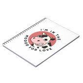 Carnet Je suis dans l'humeur pour l'amour mignon chatte c (Côté gauche)