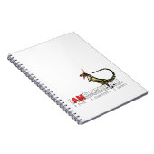 Carnet Je suis dinosaure de base-ball (Côté Droit)