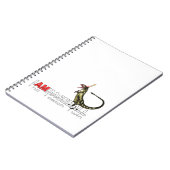 Carnet Je suis dinosaure de base-ball (Côté gauche)