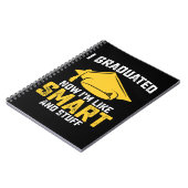 Carnet Je Suis Diplômé Maintenant Je Suis Comme Intellige (Côté gauche)