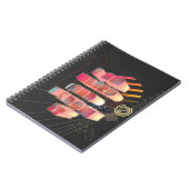 Carnet Je Suis Étrange Et Je Le Sais Retro 3D Stylish Tex (Côté gauche)