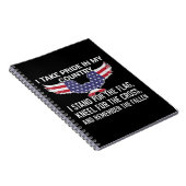 Carnet Je suis fier de mon pays Vétérinaire Patriot Ameri (Côté Droit)