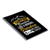 Carnet Je Suis Grand-Mère De Camping (Côté Droit)