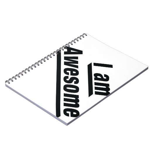 Carnet Je suis impressionnant (Côté gauche)