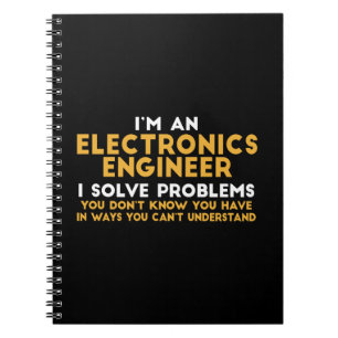 Carnet je suis ingénieur en électronique