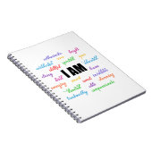 Carnet Je Suis Inspiré, Positif, Religieux, Chrétien (Côté Droit)