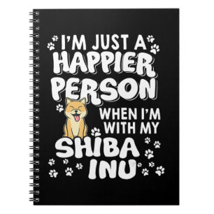 Carnet Je suis juste une personne heureuse quand il avec