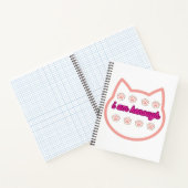 Carnet Je suis kassez t-shert cat (Intérieur)