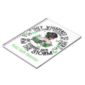 Carnet Je Suis La Conscience De La Tempête En Santé Menta (Côté gauche)