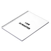 Carnet Je suis maître en IA (Côté gauche)