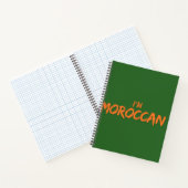carnet "Je suis marocain" - Fière étudiante maroca (Intérieur)