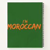 carnet "Je suis marocain" - Fière étudiante maroca (Dos)