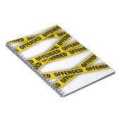 Carnet Je suis offensé que la police ne croise pas (Côté Droit)