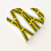 Carnet Je suis offensé que la police ne croise pas (Dos)