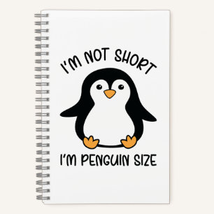 Carnet Je suis Penguin Size, Short Girl Appréciation Day