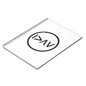 Carnet Je suis plus grand que mes cieux et terre - cercle (Côté gauche)