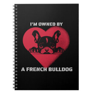 Carnet Je suis possédé par un Bouledogue Français