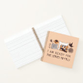 Carnet Je Suis Prêt À Ce Que Les Feuilles Tombent ! (Intérieur)
