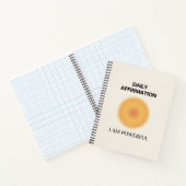 Carnet Je suis puissant Affirmation quotidienne positive (Intérieur)