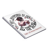 Carnet Je Suis Sensibilisation À L'Anémie De La Faucille  (Côté Droit)