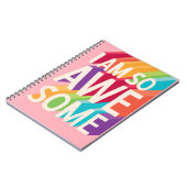 Carnet Je Suis Si Génial Poster De Citation Inspirationne (Côté gauche)