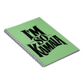 Carnet Je suis si Kamala Brat Green Meme (Côté Droit)